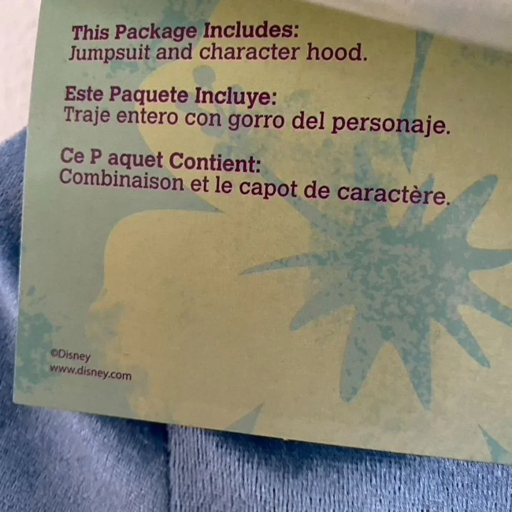 Disney's Lilo and Stitch Toddler Costume Sz Med 3T-4T - Picture 4 of 5